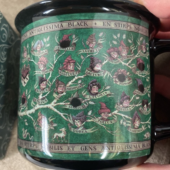 RARE LitJoy Exclusive Harry Potter Black Family Tapestry Mug 4” Diameter - Picture 16 of 16